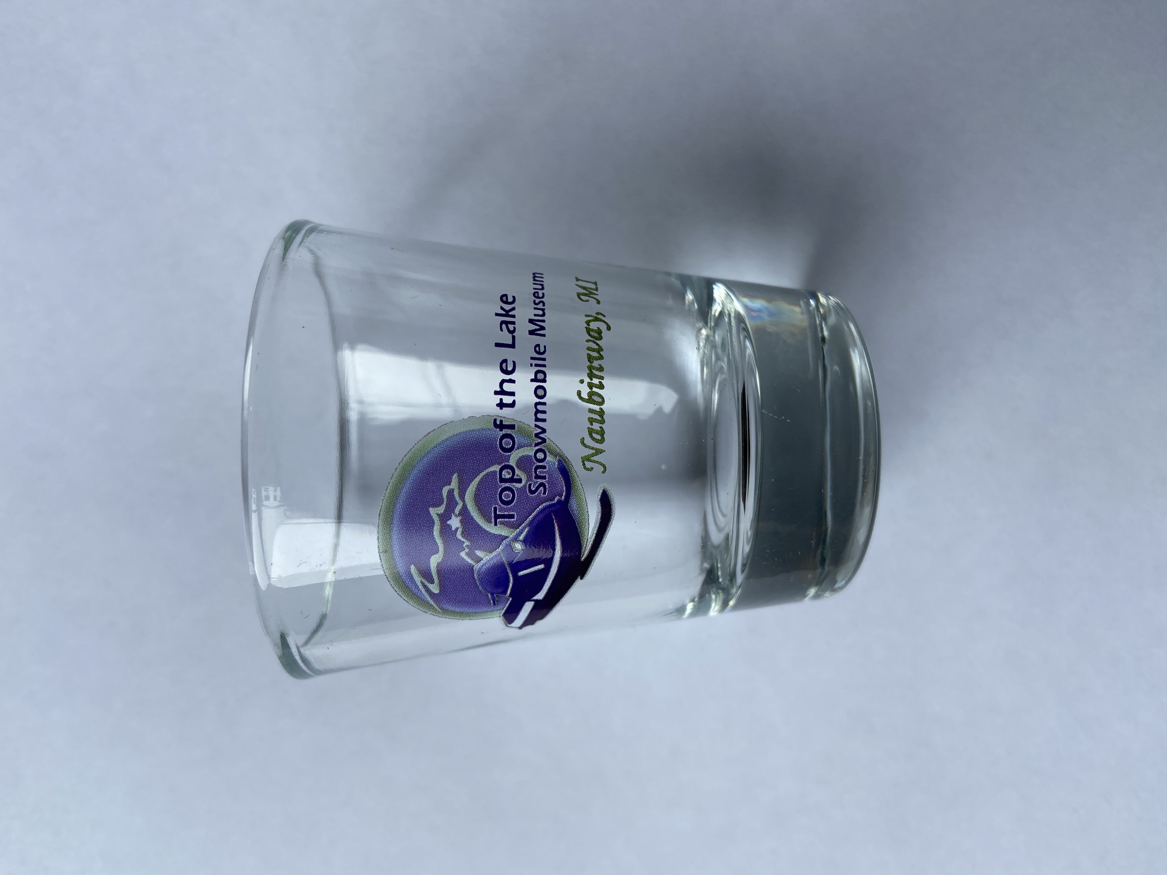 Shot glass with Museum logo
