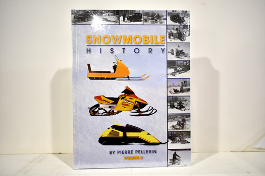 Written by Pierre Pellerin, a collection of the first of 3 volumes of snowmobiling history.