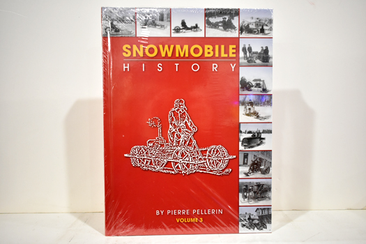 Pierre Pellerin's third book on the history of snowmobiles
