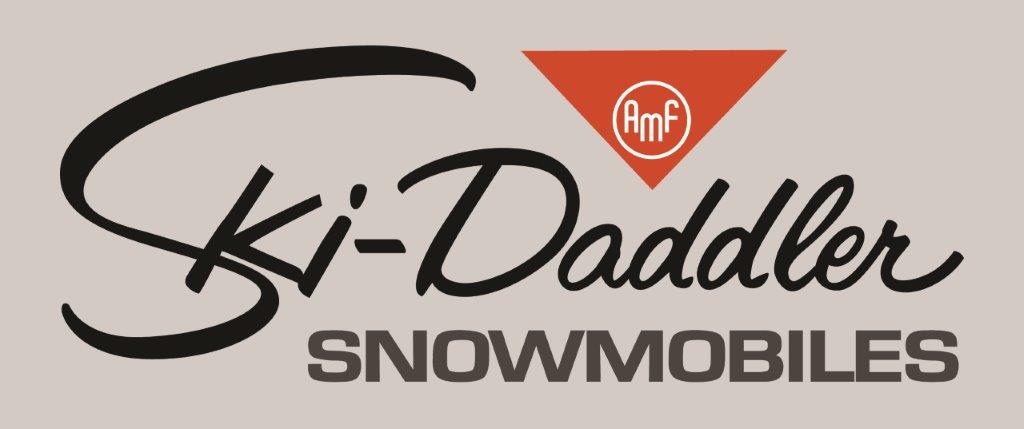 TARGA VINTAGE SKI DADDLER MOTOSLITTA – TARGA PERSONALIZZATA IDEALE PER COLLEZIONISTI E GARAGE