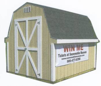 Storage Shed for Sept. 2011 Raffle