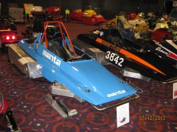 Manta Race sled, Jerry Schmitt