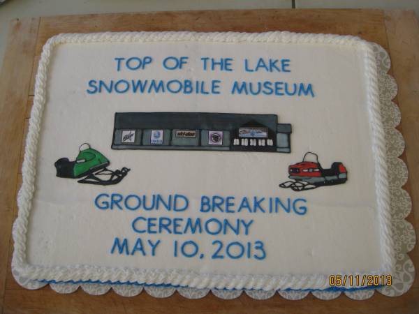 Groundbreaking Cake