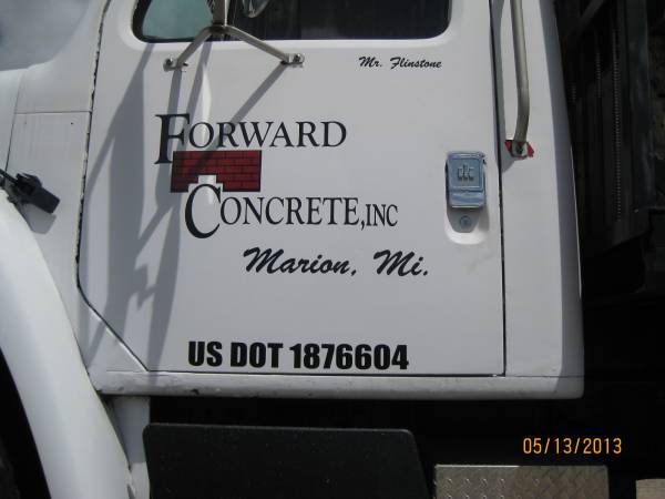 Forward Concrete, Marion, MI