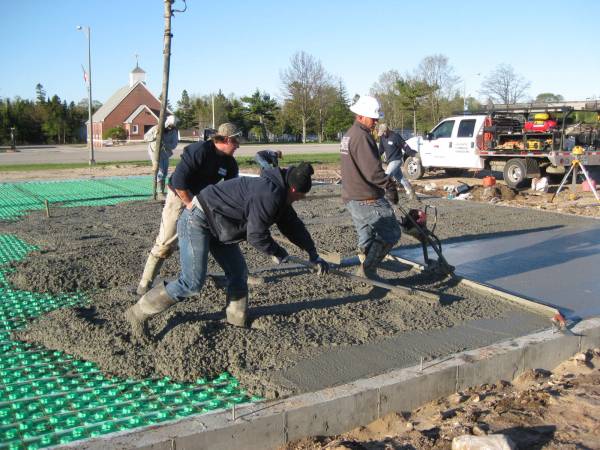 Forward Concrete crew