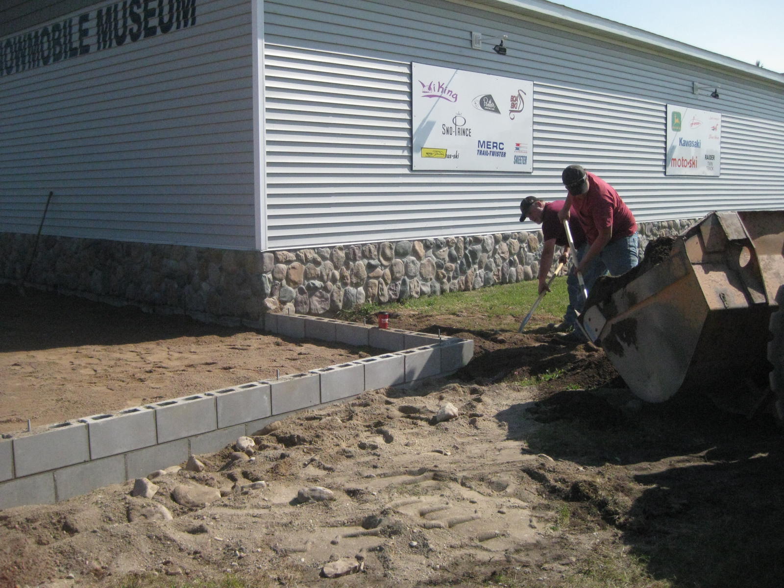 Concrete floor